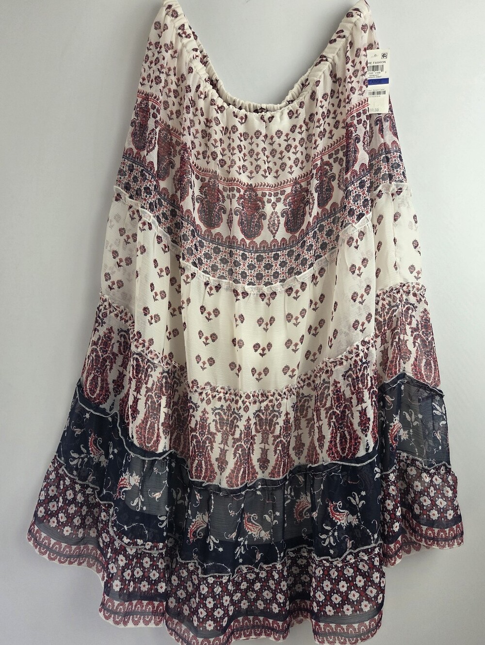 Style & Co Paisley Print Women's Skirt Size XL